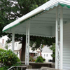Aluminum Awning with Rain Gutter in New Hyde Park